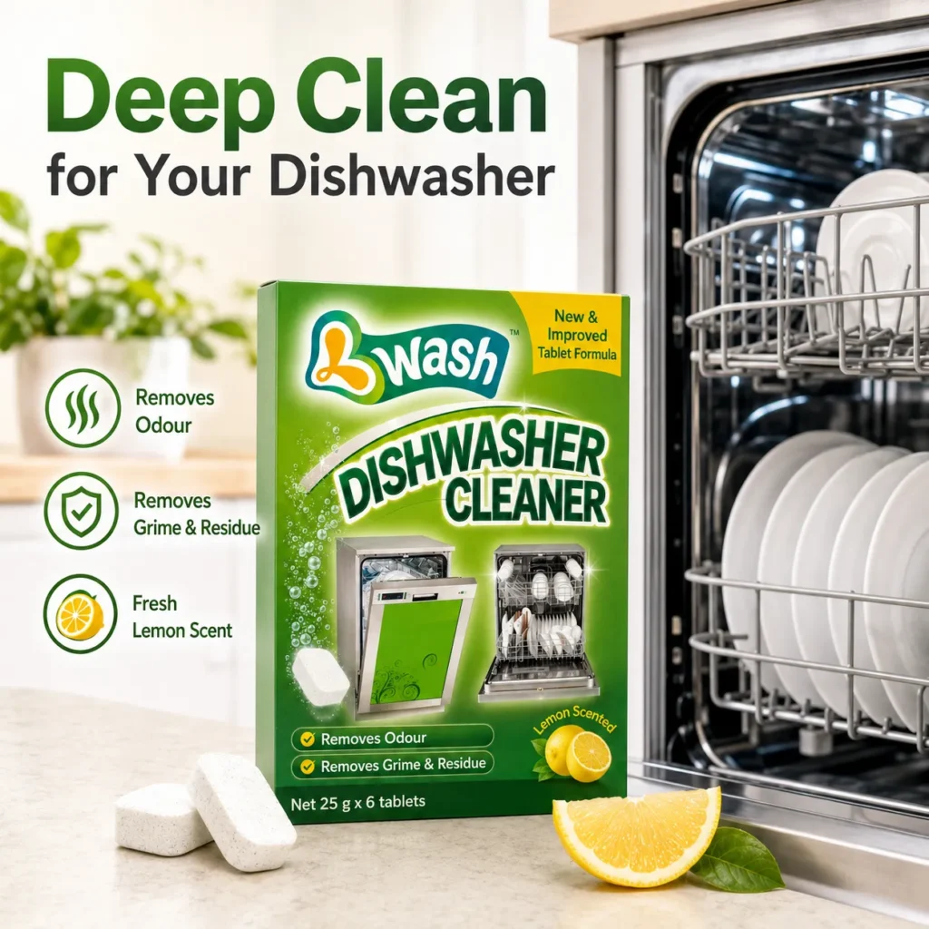 Comparison of regular dish soap foam and dishwasher detergent use in an automatic dishwasher