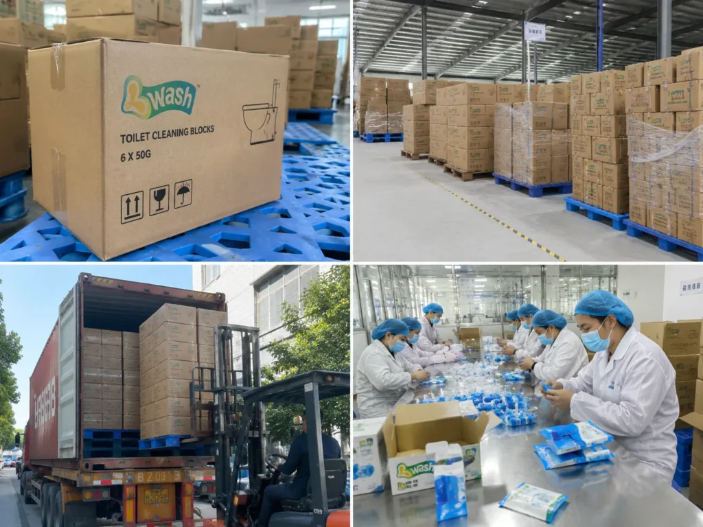 OEM cleaning products packaging and quality control