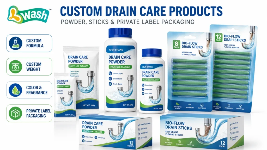 POWDER, STICKS & PRIVATE LABEL PACKAGING