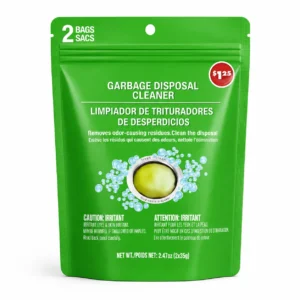 OEM foaming garbage disposal cleaner pouches 2 x 35g from manufacturer