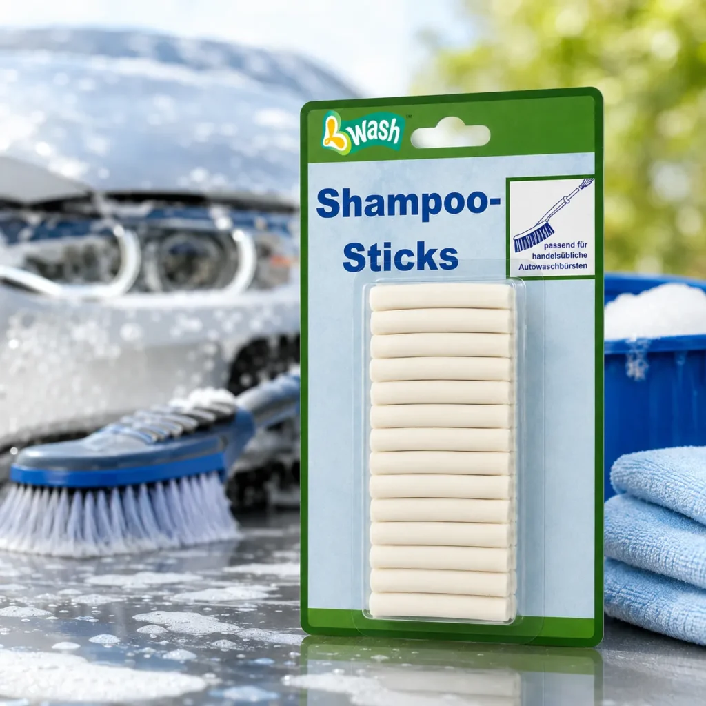 Car wash soap sticks refill for compatible water flow brush heads