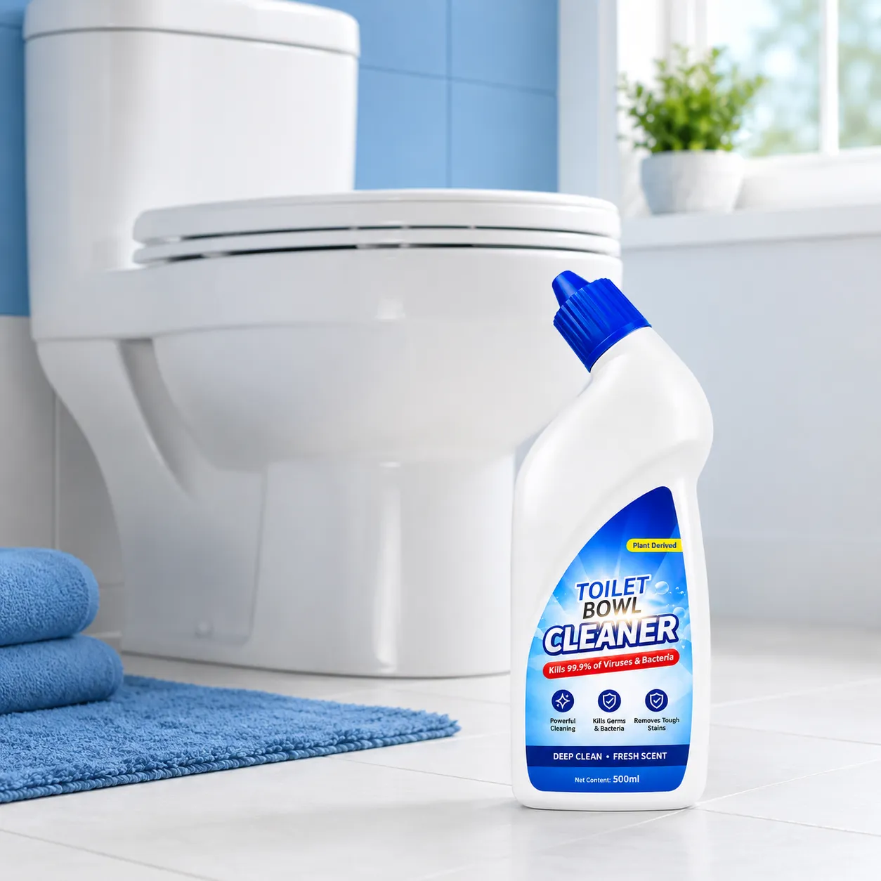 Liquid toilet bowl cleaner OEM and production specification table