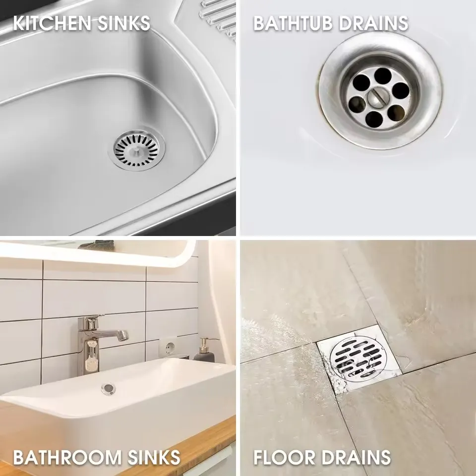 enzyme drain cleaner sticks for monthly kitchen sink drain maintenance