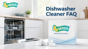 dishwasher cleaner tablets for cleaning the inside of a dishwasher